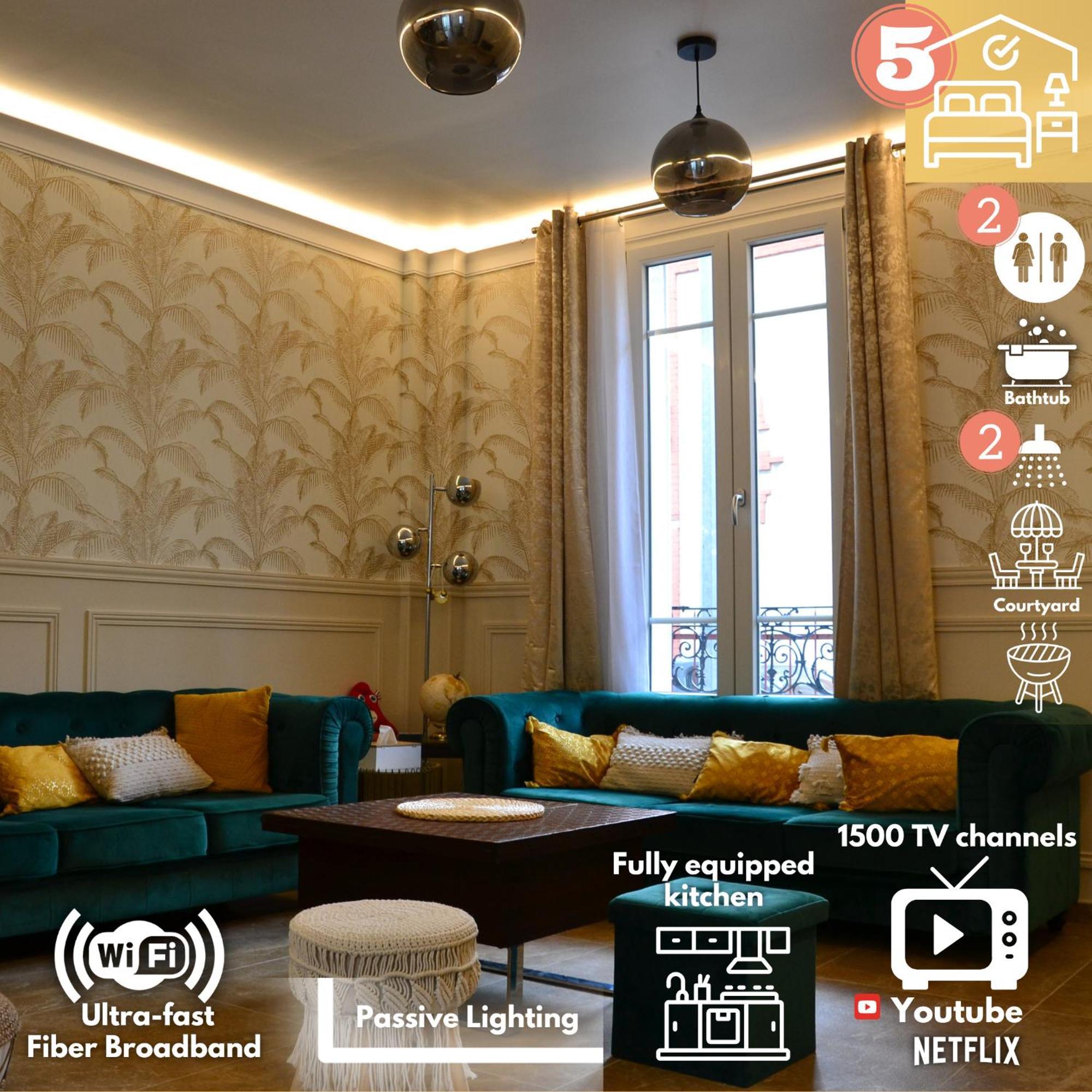La Maison Rayofam, A 30 Min De Paris, A 5 Min Du Stade De France Сен-Дени Экстерьер фото